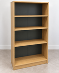 Bookcase with grey back